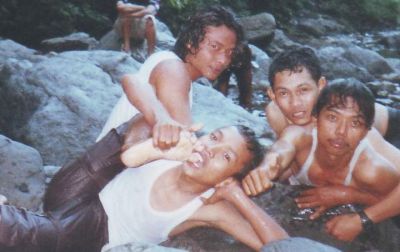 Supriyanto (paling kanan) di Monthel Muria