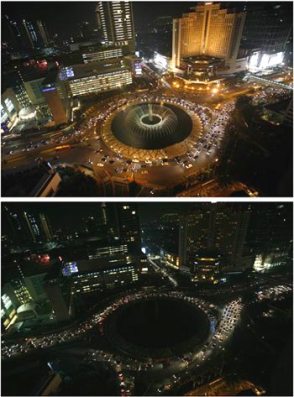 earth hour jakarta