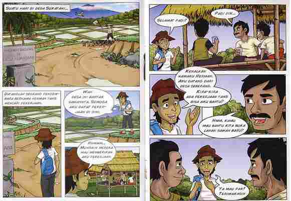 Komik jangan bakar hutan