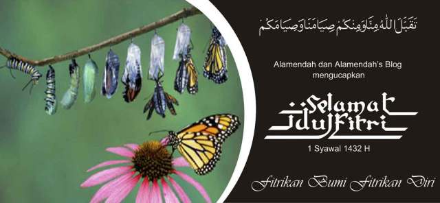 Selamat Idul Fitri; Fitrikan Bumi Fitrikan Diri