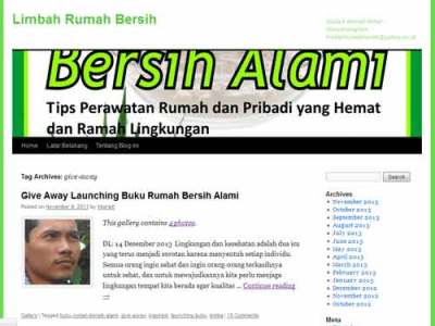 rumah bersih alami