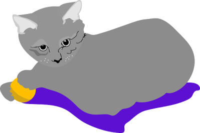 Gambar kucing malas tidur