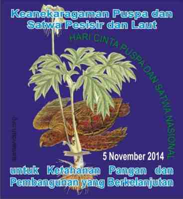 Tema dan Maskot Hari Cinta Puspa dan Satwa Nasional 2014