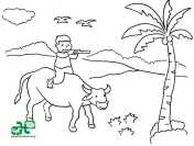 Mewarnai-Gambar-Pemandangan-Alam-Hitam-Putih-09