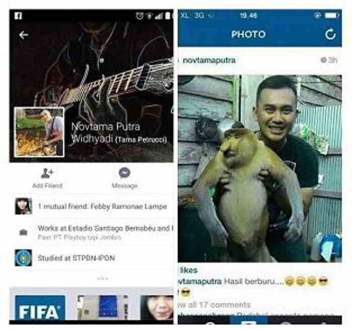 Novtamaputra Menyiksa Hewan Bekantan