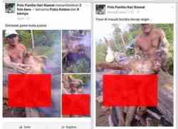 Polo Panitia Hari Kiamat Menyiksa Hewan Orangutan