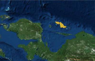 Daerah Sebaran Kuskus Tutul Biak (Spilocuscus wilsoni)