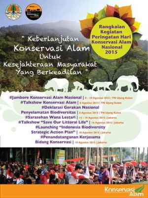 Hari Konservasi Alam Nasional 2015