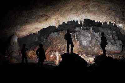 Goa Luweng Jaran salah satu goa di Gunung Sewu