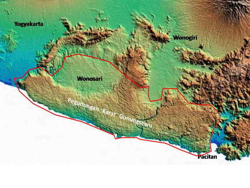 Kawasan Geopark Gunung Sewu