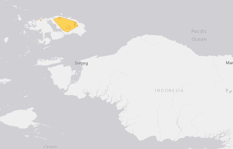 Daerah Sebaran Maleo Waigeo (Aepypodius bruijnii)