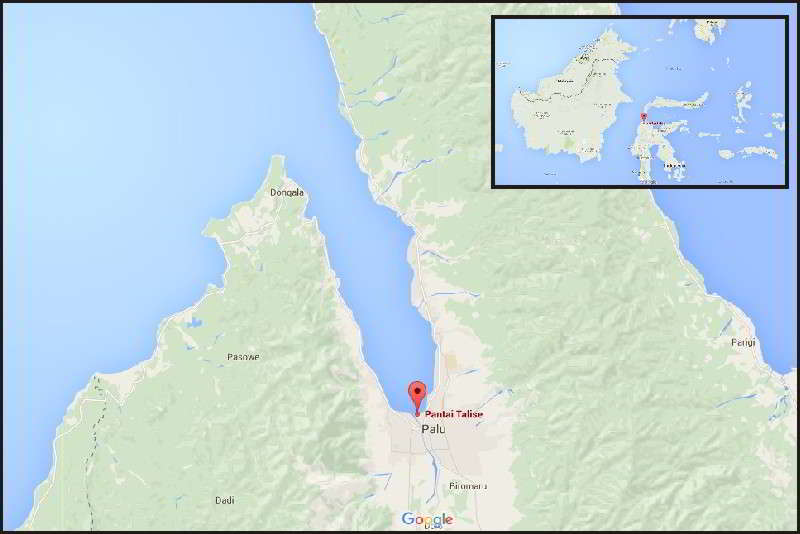 Lokasi Pantai Talise